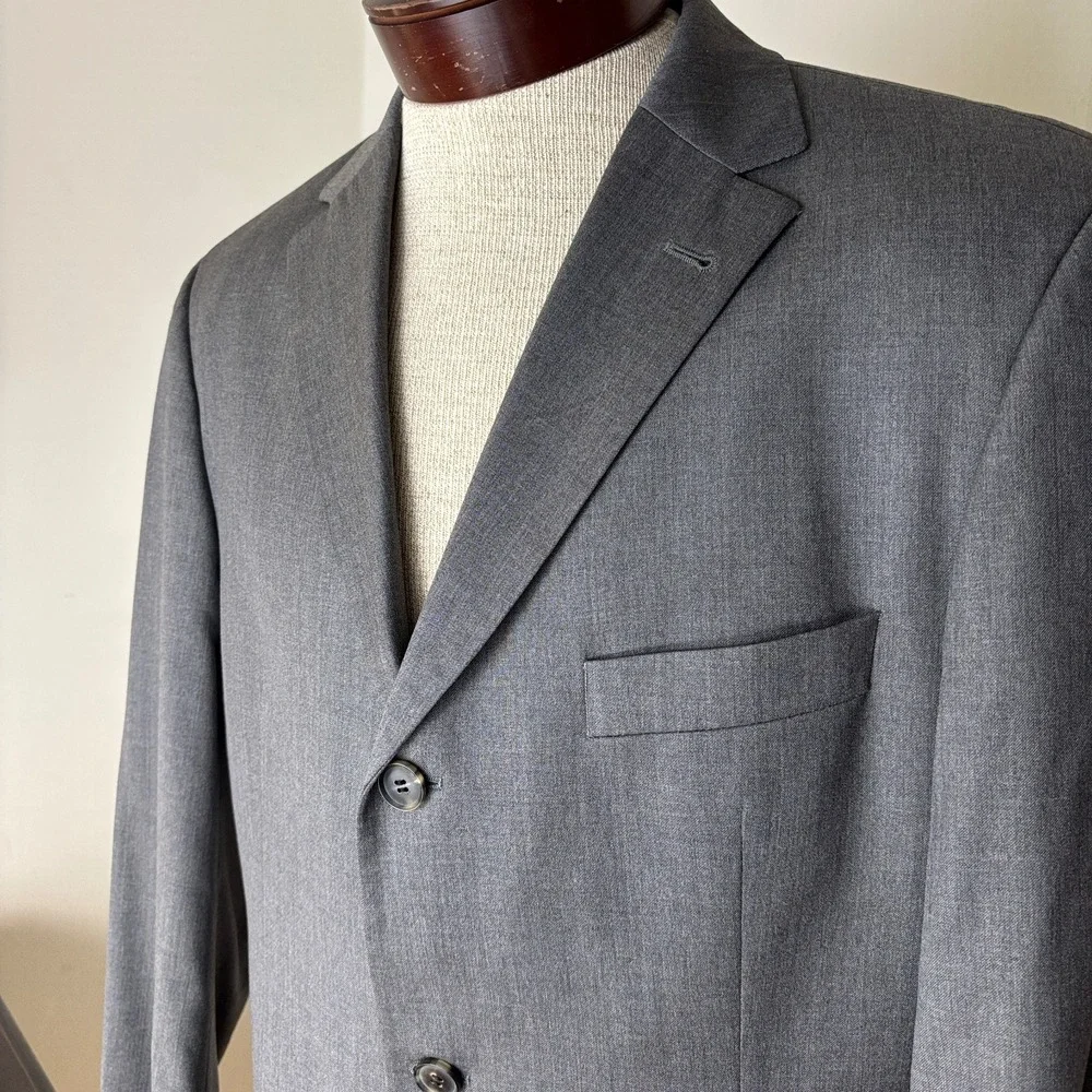 Hugo Boss Rosselini Movie Blazer Sport Coat‎ Pure Wool 3 Button Sz 40R VTG USA
